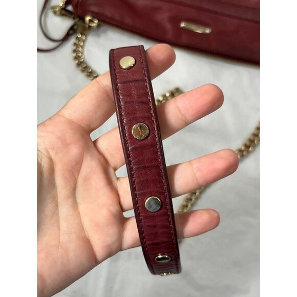 Red Rebecca Minkoff Burgundy M.A.C. Crossbody Bag - Picture 16 of 16